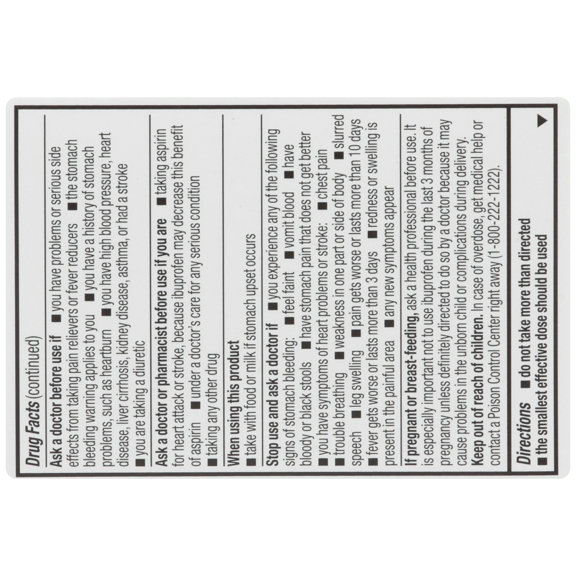 slide 4 of 6, Topcare Ibuprofen Capsules, 50 ct