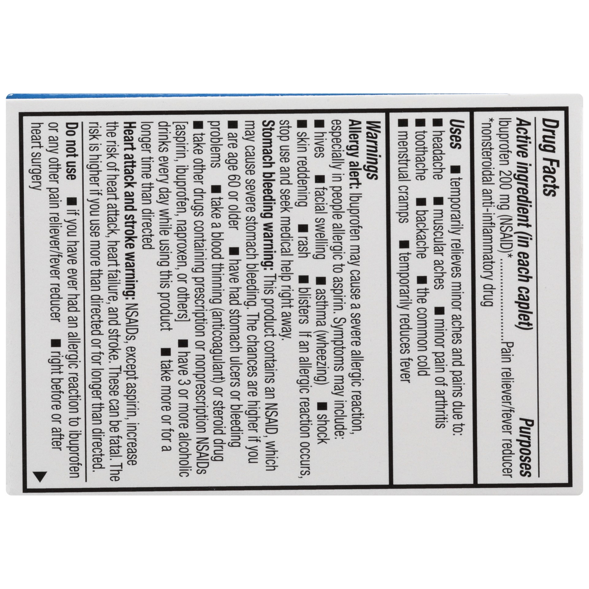 slide 6 of 6, Topcare Ibuprofen Capsules, 50 ct