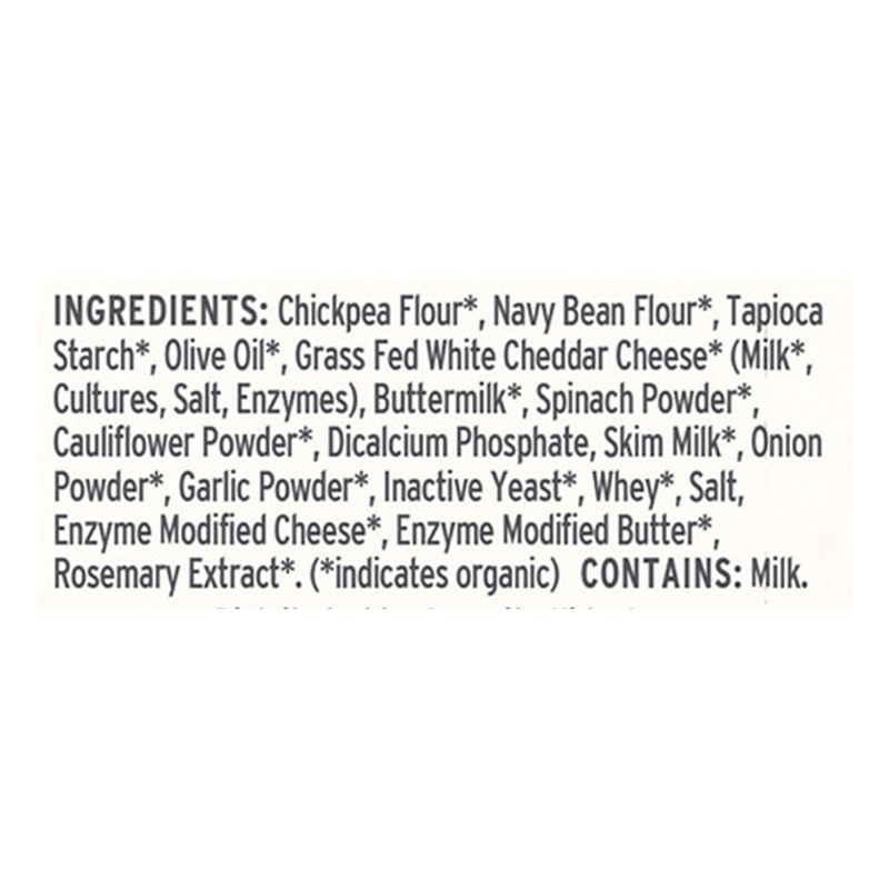 slide 5 of 5, Serenity Kids Grass Fed Cheddar & Cauliflower Spinach Grain Free Puffs, 1.5oz, 1.5 oz