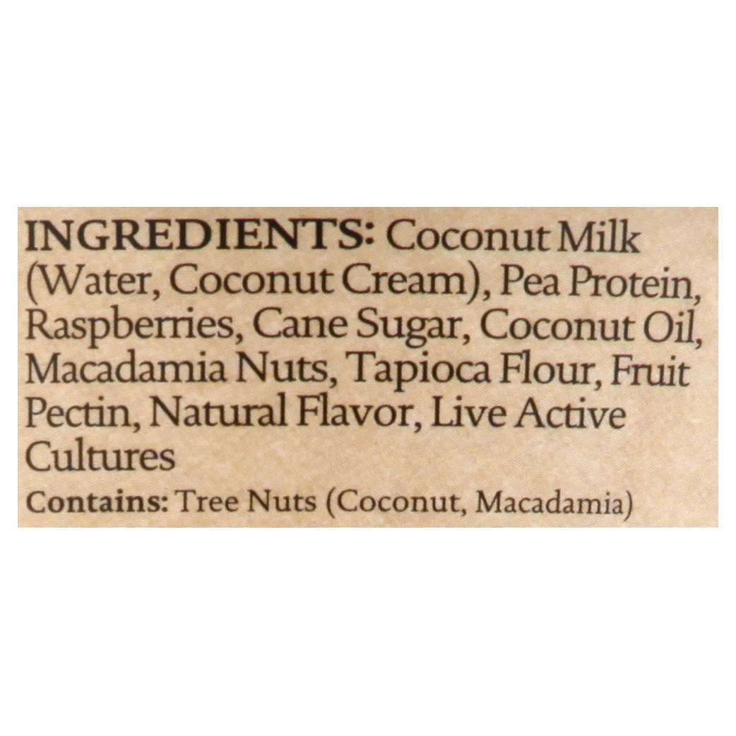 slide 3 of 3, siggi's Plant-Based Coconut Blend, Raspberry, 5.3 oz., 5.3 oz