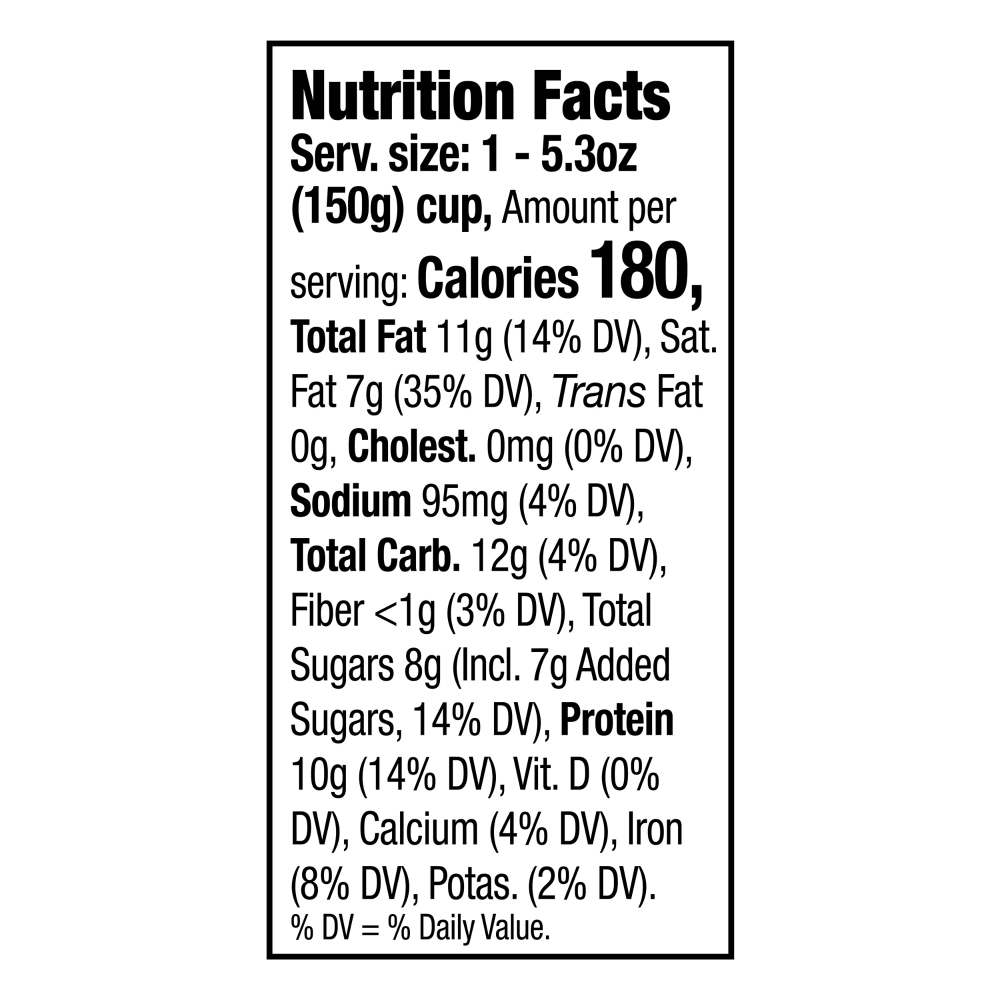 slide 3 of 6, siggi's Plant Based Coconut Blend, Raspberry, 5.3 oz