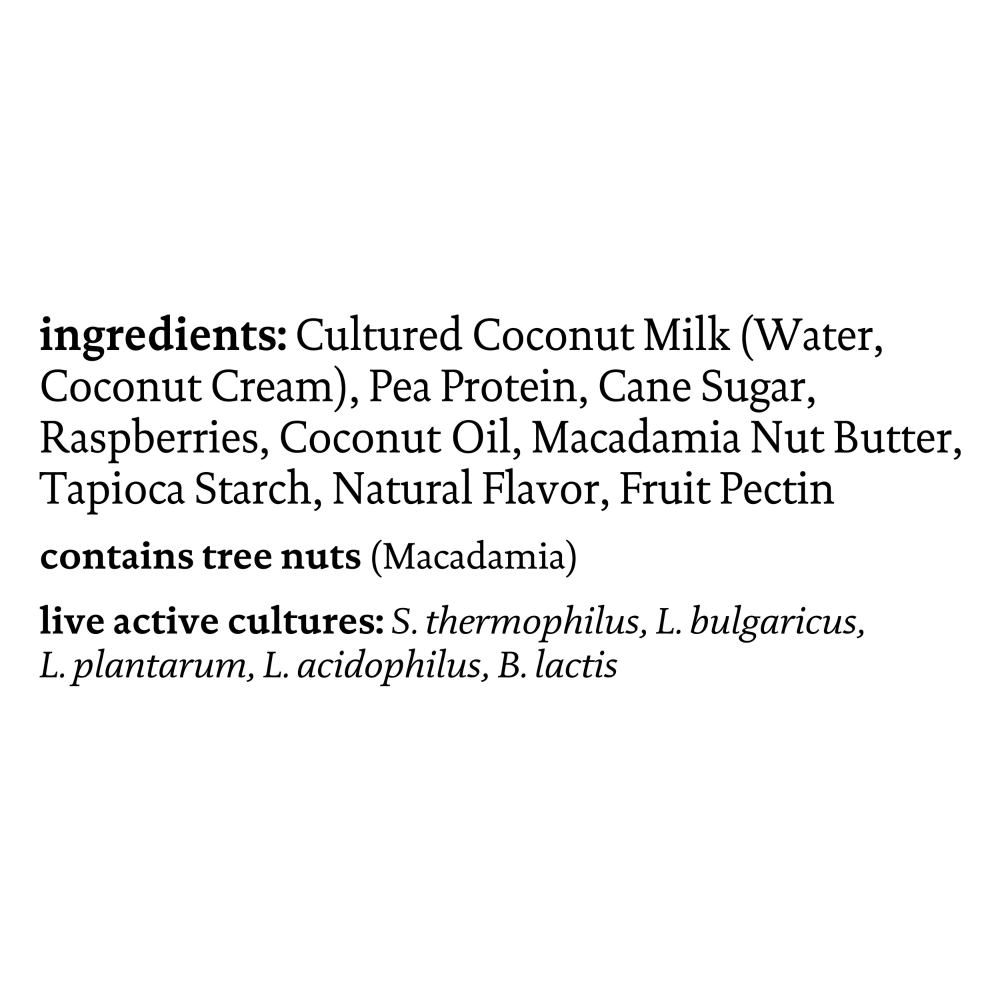 slide 2 of 6, siggi's Plant Based Coconut Blend, Raspberry, 5.3 oz