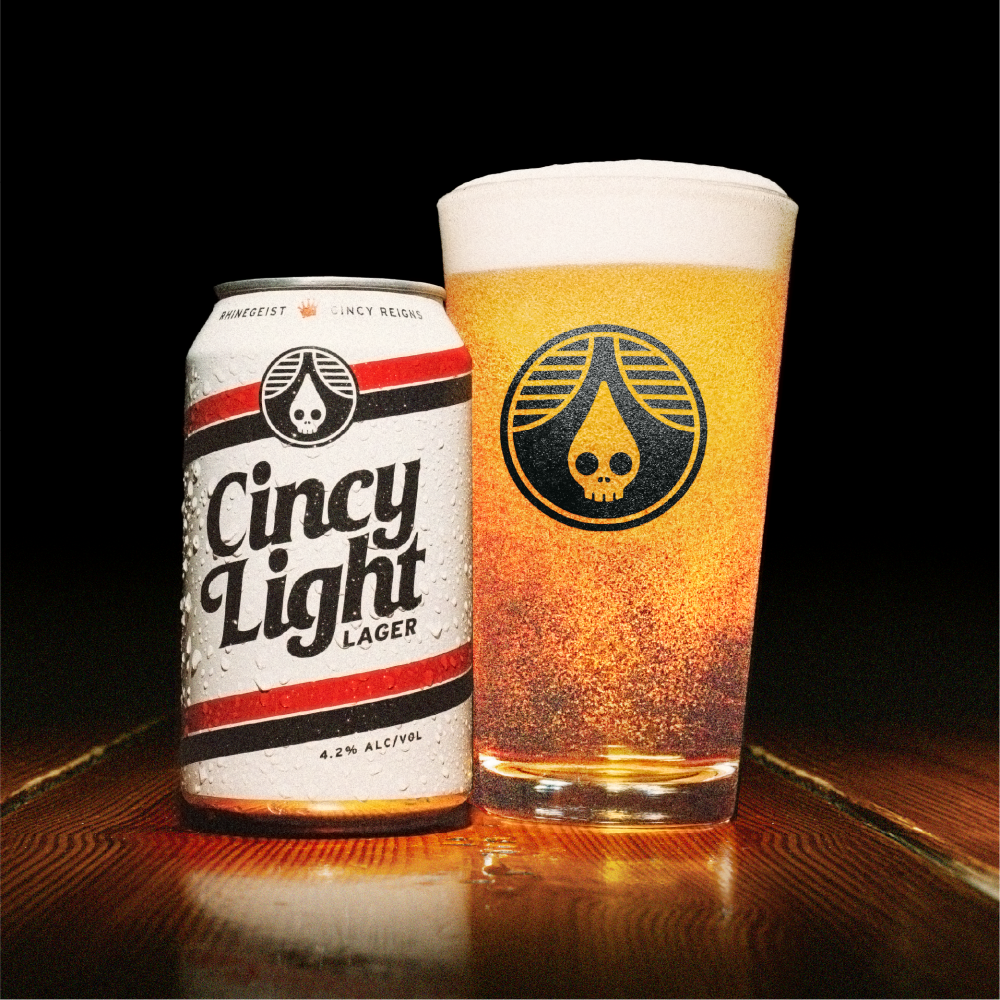 slide 5 of 5, Rhinegeist Cincy Light Lager Craft Beer, 24 ct; 12 oz