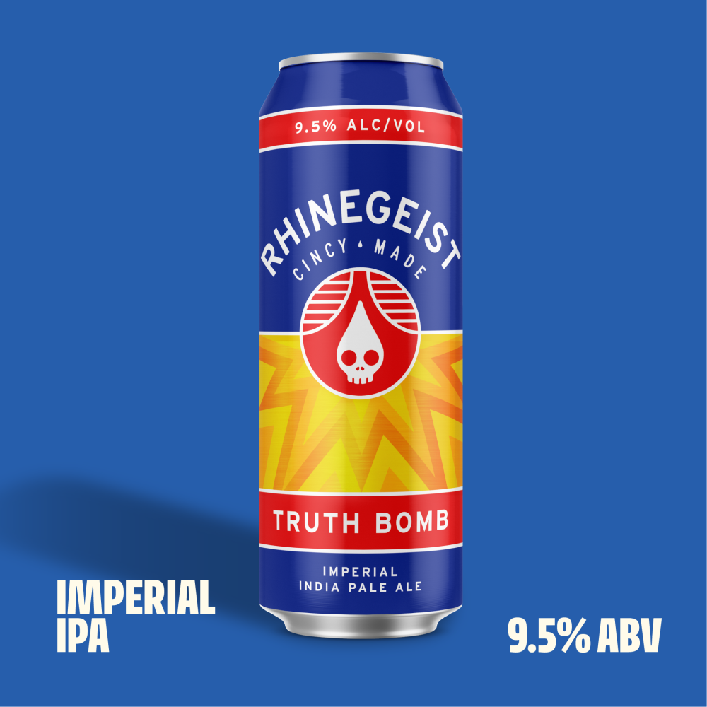 slide 4 of 4, Rhinegeist Truth Bomb Imperial India Pale Ale Can, 19.19 fl oz