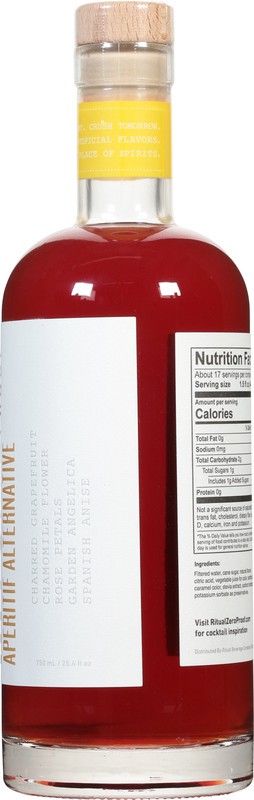 slide 5 of 5, Ritual Zero Proof Aperitif, 750 ml