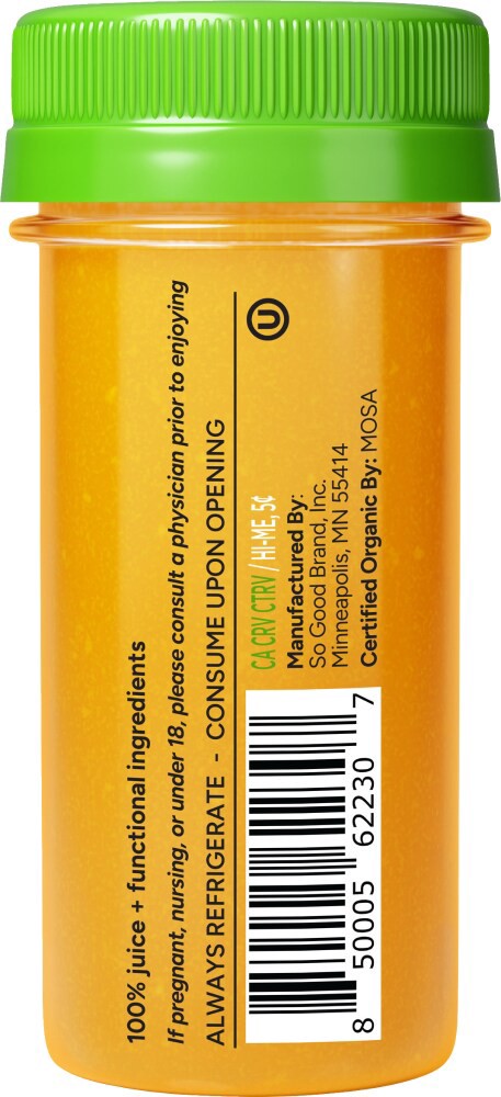 slide 2 of 4, So Good So You Energy Pineapple Ginger Shot, 1.7 oz