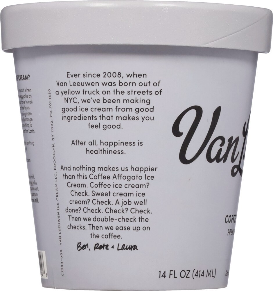 slide 5 of 5, Van Leeuwen French Coffee Ice Cream 14 Ounces, 14 oz