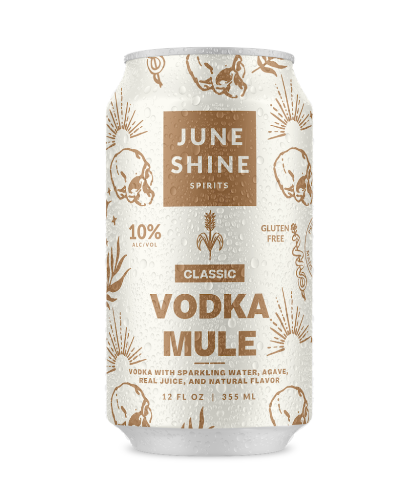 slide 2 of 3, Juneshine Vodka Mule, 12 oz / 4 ct