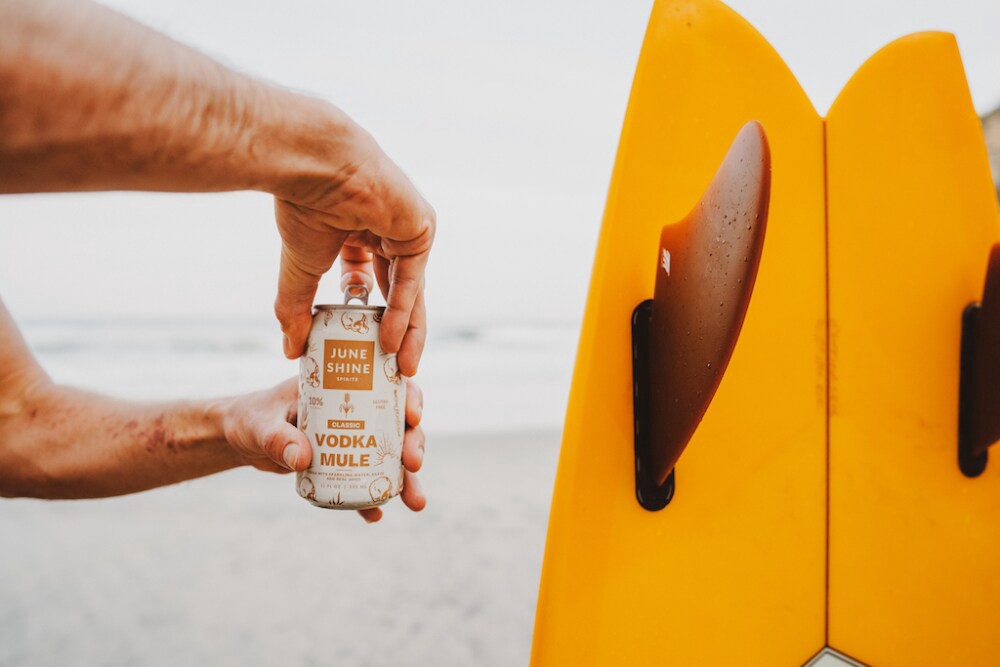 slide 3 of 3, Juneshine Vodka Mule, 12 oz / 4 ct