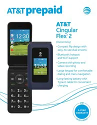 At&T Prepaid Cingular Flex 2 Phone