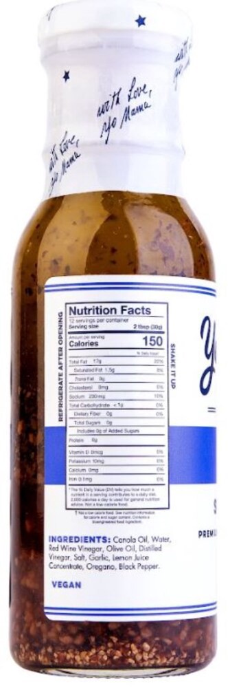 slide 4 of 4, Yo Mama's Yo Mamas Foods Dressing Greek, 12 oz