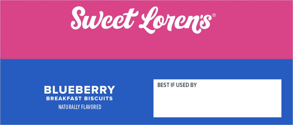 slide 2 of 6, Sweet Loren's Gluten Free Vegan Blueberry Breakfast Biscuits, 8oz, 5 ct