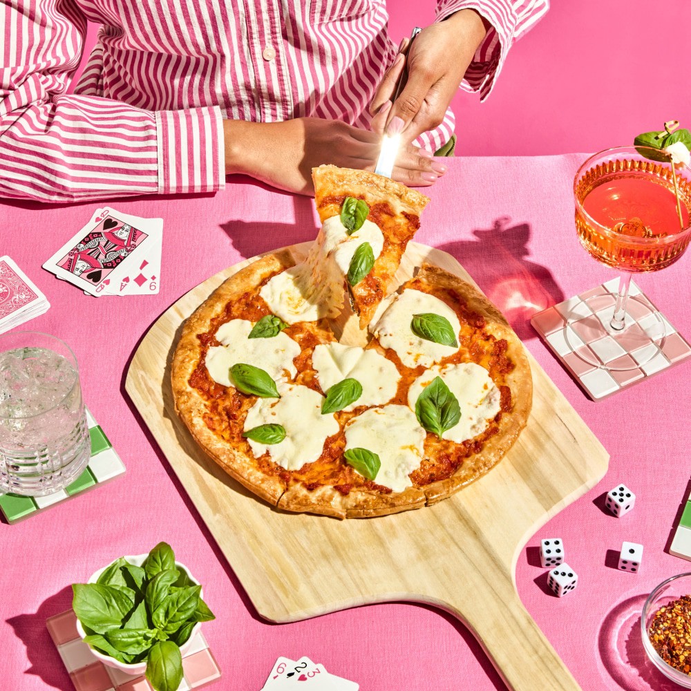 slide 3 of 5, Sweet Loren's Thin Pizza Crust, 7 oz