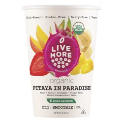 Live More Organic Pitaya In Paradise Smoothie Cup 8 Oz