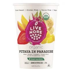 Live More Organic Pitaya In Paradise Smoothie Cup 8 Oz