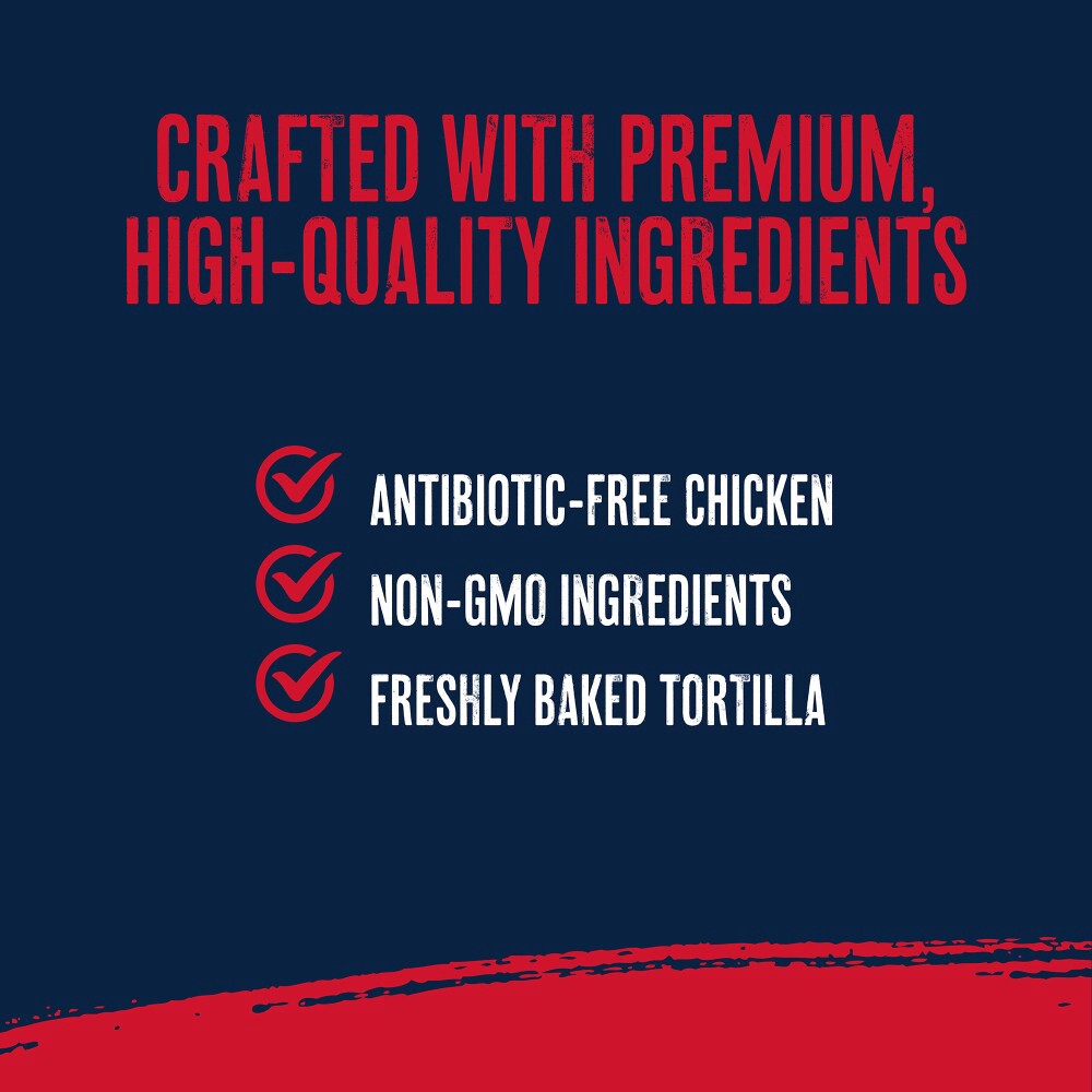 slide 4 of 6, Red's Grilled Chicken & Cheddar Burritos, 4 ct