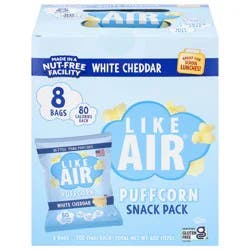 Like Air White Cheddar Puffcorn Snack Pack