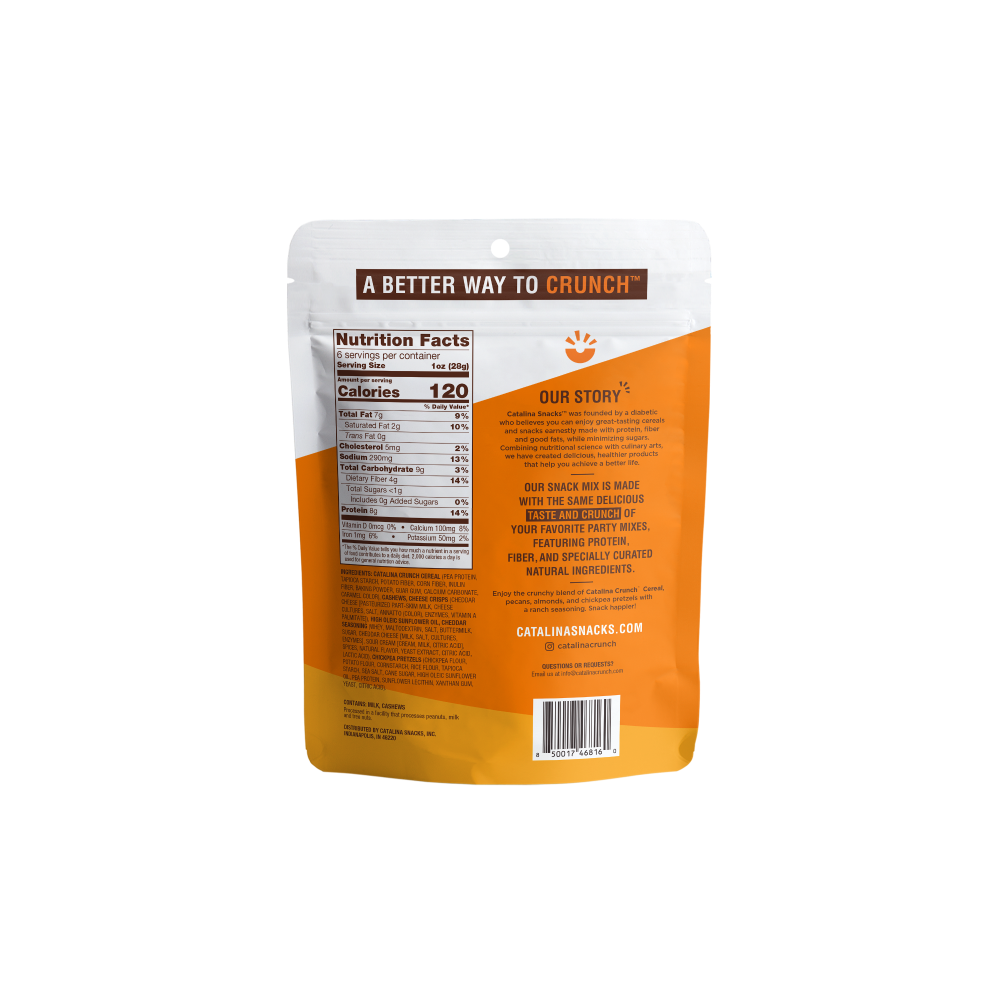 slide 2 of 2, Catalina Crunch Protein Snack Mix, Cheddar, 5.25 oz, 5.25 oz
