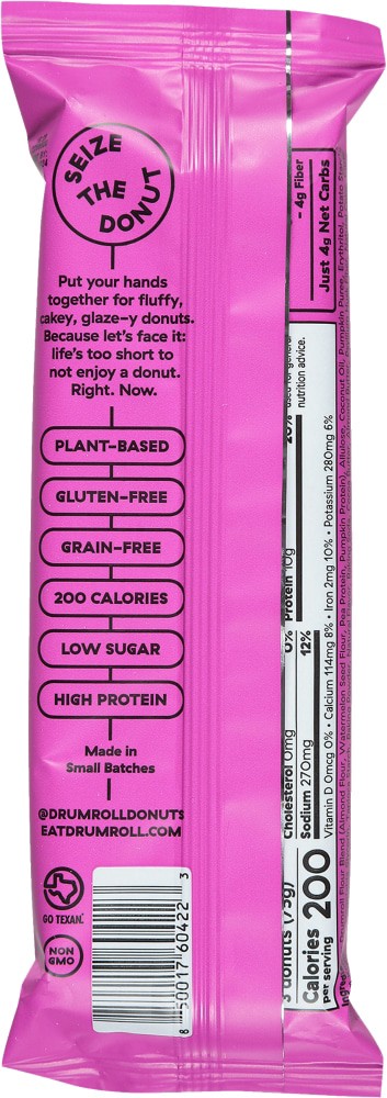 slide 2 of 2, Drumroll Strawberry Glazed Donuts 2.6 oz, 2.6 oz