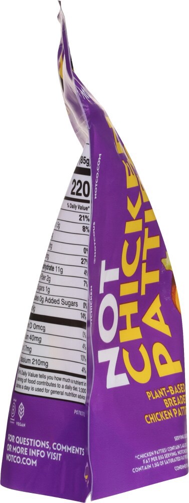 slide 3 of 4, Notchicken Patties 4pk - 12 OZ, 12 oz