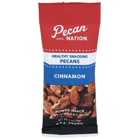 slide 1 of 1, Pecan Nation Cinnamon Pecans, 1 oz