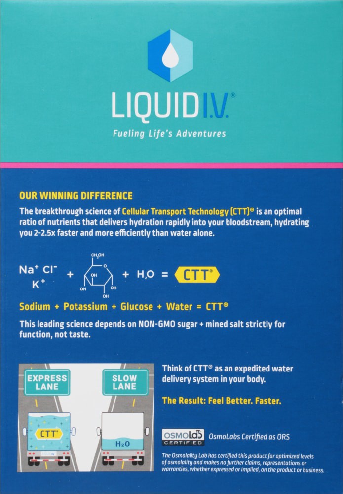 slide 4 of 5, Liquid I.V. Hydration Multiplier Electrolyte Drink Mix - 15 ct, 15 ct