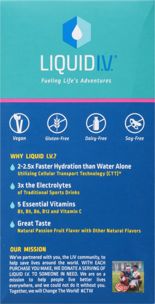 slide 5 of 5, Liquid I.V. Hydration Multiplier Electrolyte Drink Mix - 15 ct, 15 ct