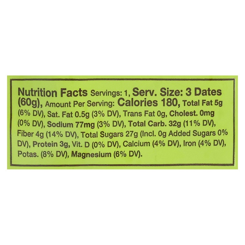 slide 2 of 5, Realsy Almond Butter Dates 3 Each, 3 ct