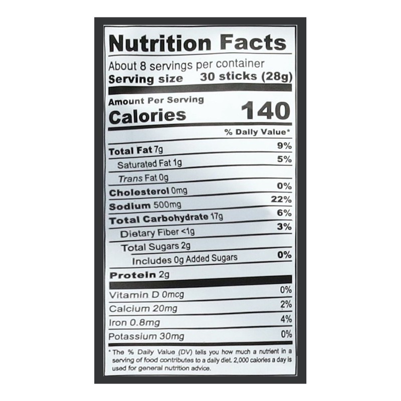 slide 3 of 5, Pop Daddy Beer Cheese Pretzel Sticks 7.5 oz, 7.5 oz