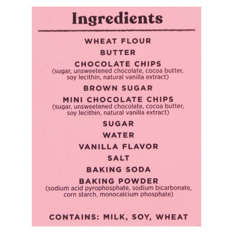 slide 4 of 5, Miss Jones Baking Co. Jumbo Bakery Style Ready-to-Bake Double Chocolate Chip Cookie Dough 6 ea, 12 oz