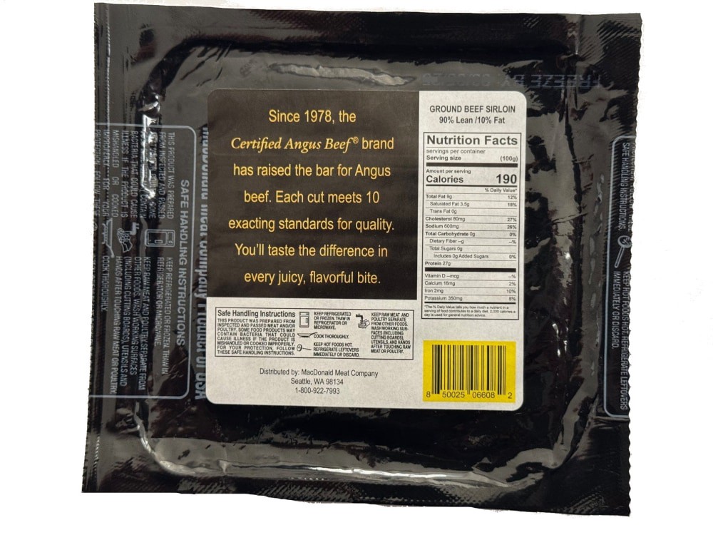 slide 2 of 2, Certified Angus Beef 90% Lean Ground Beef Chuck, 16 oz