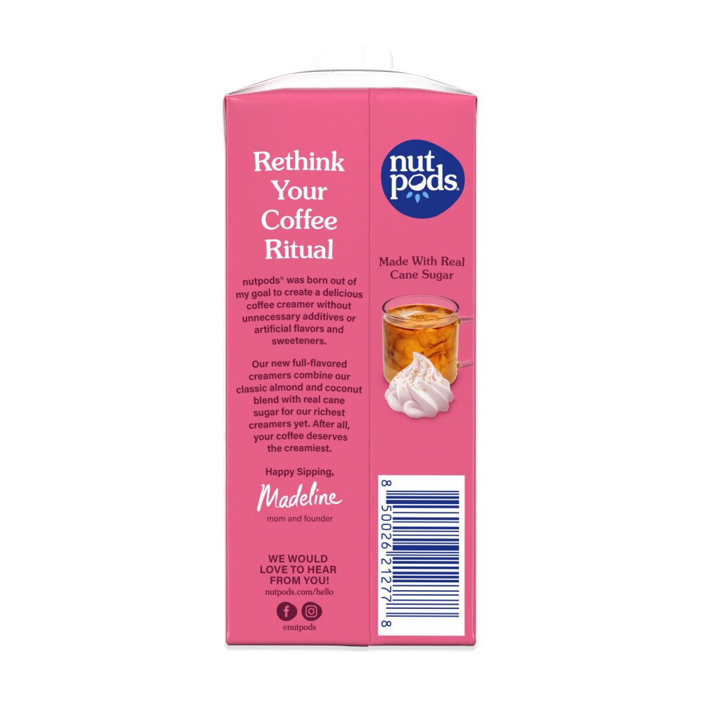 slide 2 of 4, nutpods Non Dairy Sweet Creme Coffee Creamer, 11.2 oz