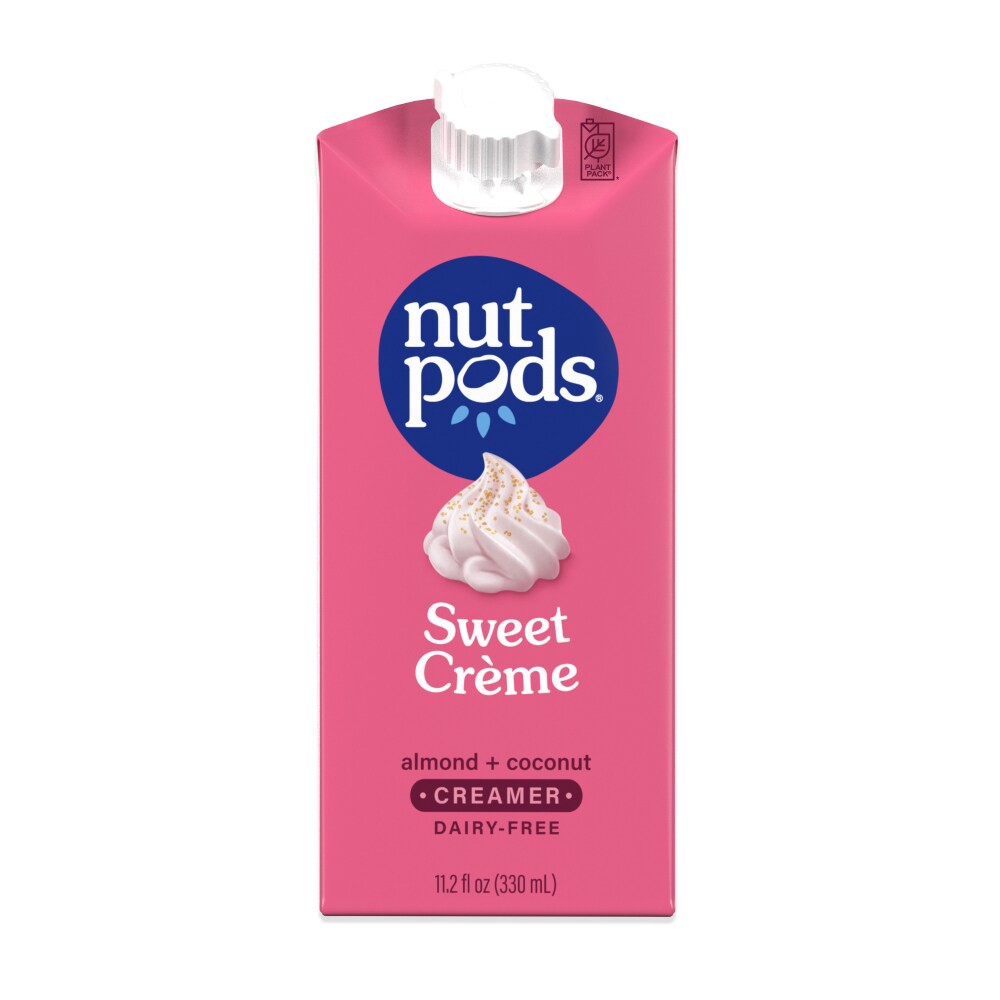slide 3 of 4, nutpods Non Dairy Sweet Creme Coffee Creamer, 11.2 oz
