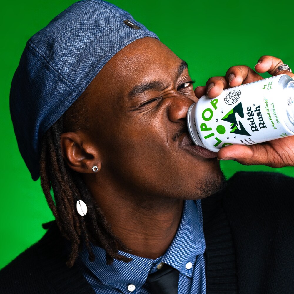 slide 5 of 6, Olipop Ridge Rush Soda - 12 fl oz, 12 fl oz