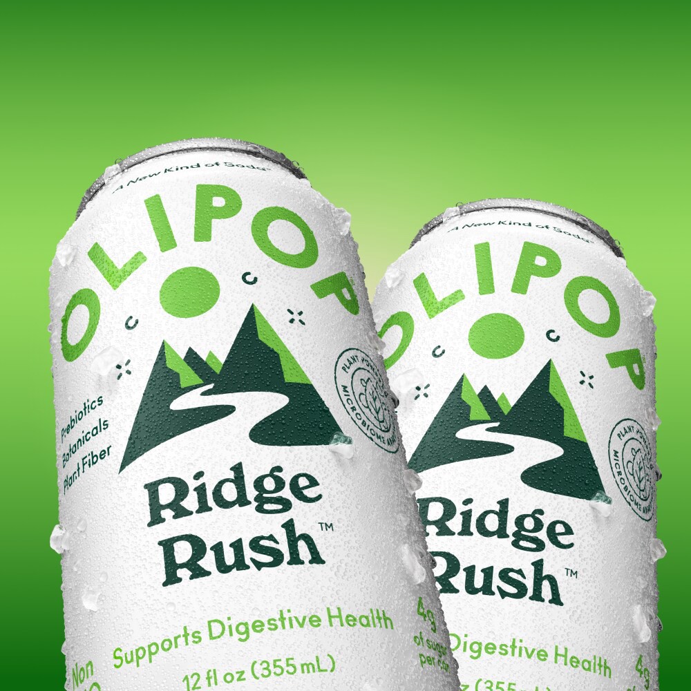 slide 4 of 6, Olipop Ridge Rush Soda - 12 fl oz, 12 fl oz