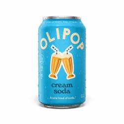 Olipop® Cream Soda Prebiotic Soda Can