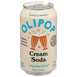 Olipop Cream Soda 12 Oz