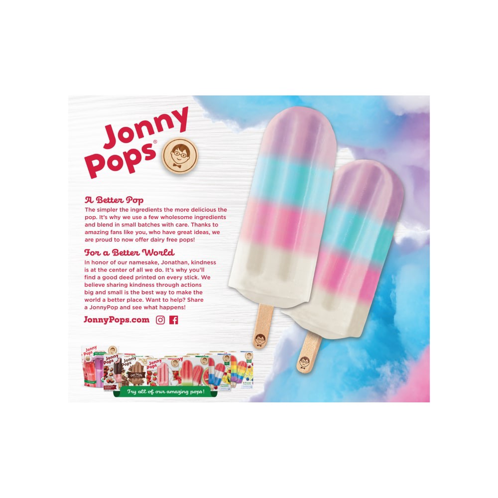 slide 3 of 3, Jonny Pops Cotton Candy Cloud, 8 ct