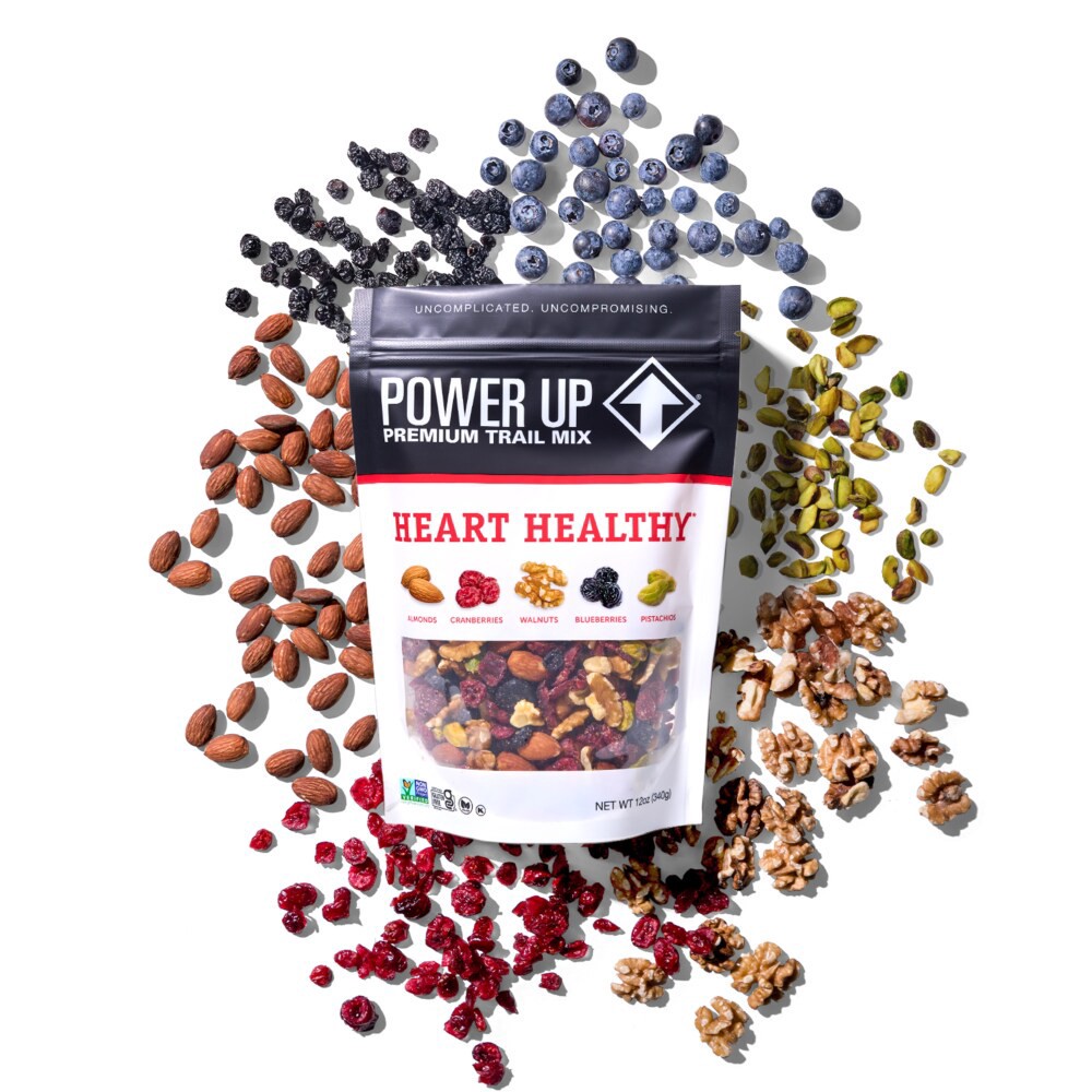slide 4 of 6, Power Up Heart Healthy Trail Mix, 12 oz