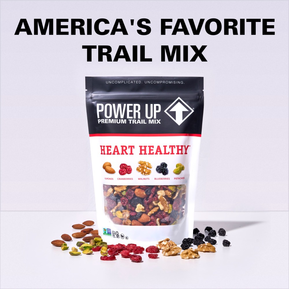 slide 2 of 6, Power Up Heart Healthy Trail Mix, 12 oz