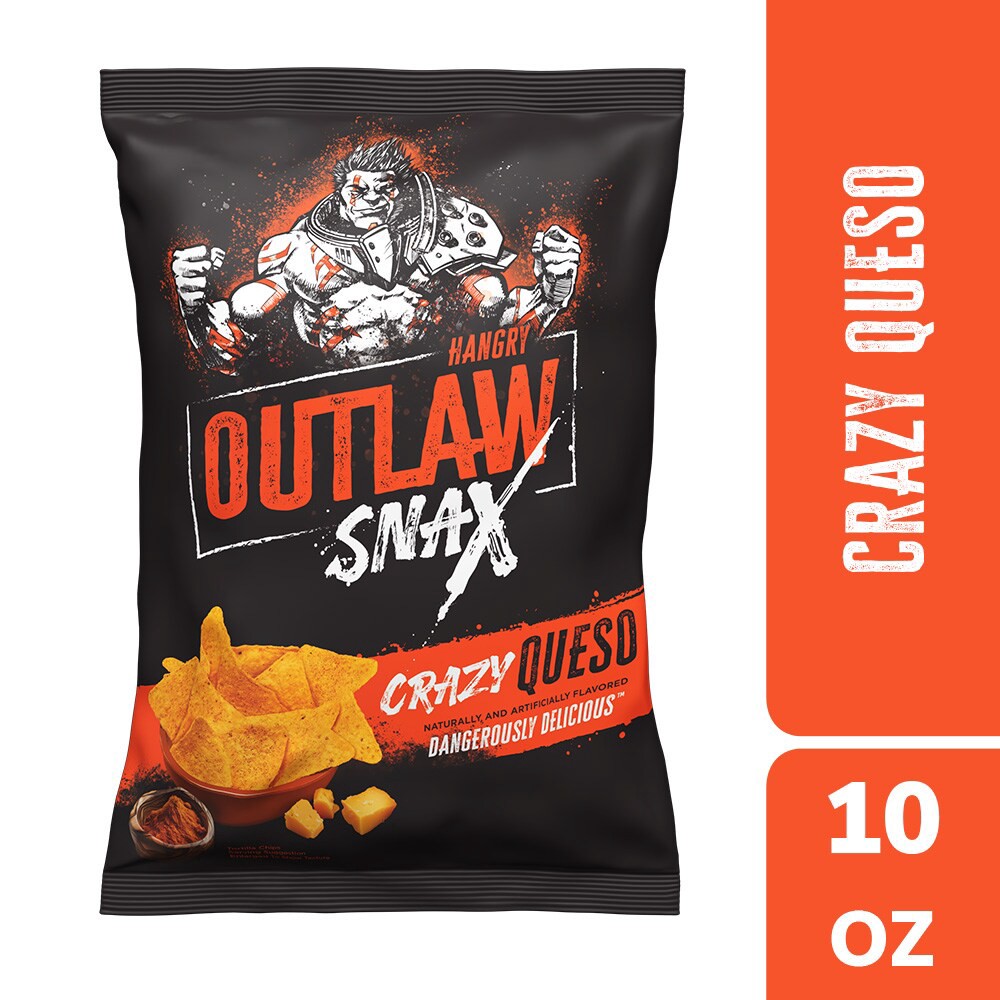 slide 2 of 5, Outlaw Snax Crazy Queso Mix - 10 oz, 10 oz