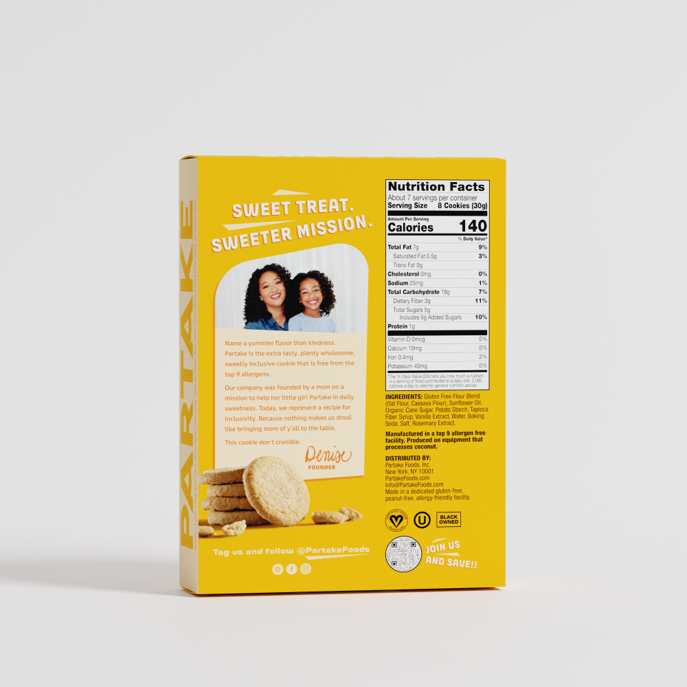 slide 2 of 4, Partake Vanilla Wafers - 7 oz, 7 oz