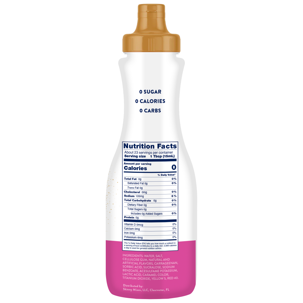 slide 2 of 3, Jordan's Skinny Mixes Sugar Free Salted Caramel Sauce, 12 Oz., 12 oz