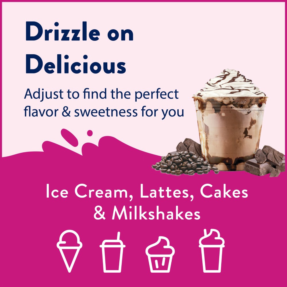 slide 4 of 6, Jordan's Skinny Mixes Sugar Free Dark Chocolate Espresso Sauce, 12 Oz., 1 ct