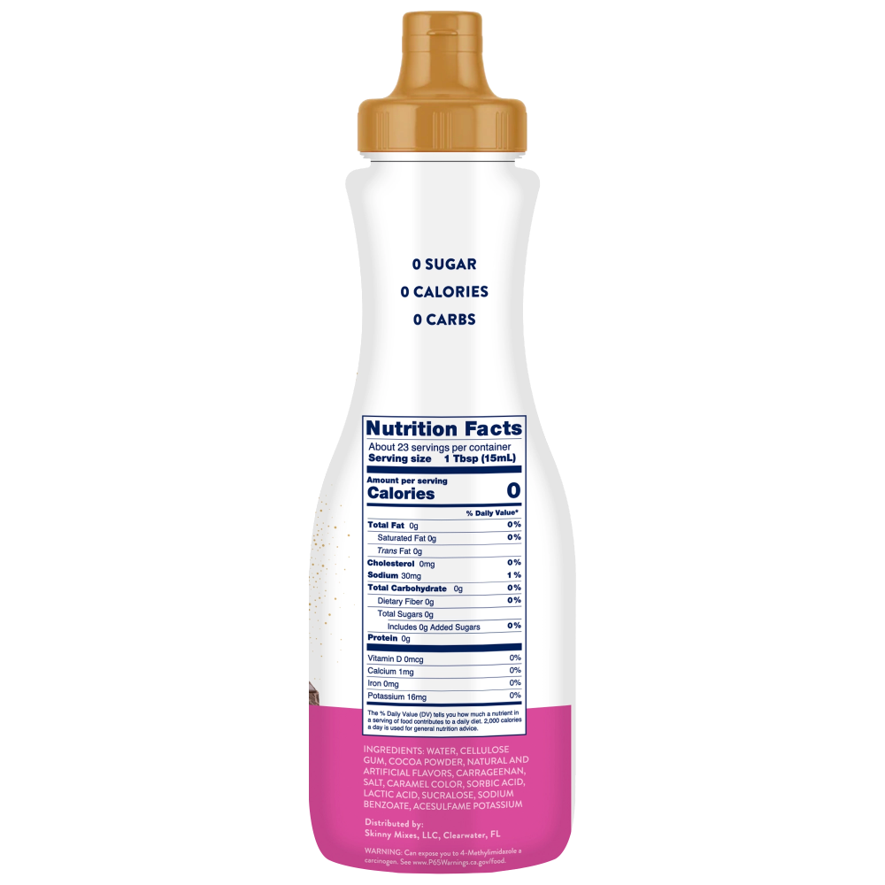 slide 2 of 6, Jordan's Skinny Mixes Sugar Free Dark Chocolate Espresso Sauce, 12 Oz., 1 ct