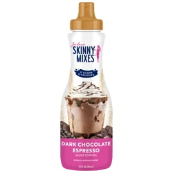 Jordan's Skinny Mixes Sugar Free Dark Chocolate Espresso Sauce, 12 Oz.