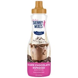 Jordan's Skinny Mixes Sugar Free Dark Chocolate Espresso Sauce, 12 Oz.