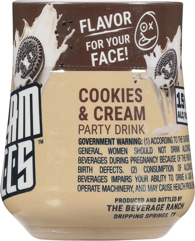slide 2 of 4, Slam Zees Cookies & Cream Party Drink 187 ml, 187 ml