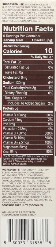 slide 3 of 5, Salud Hydration + Immunity Fresa/Strawberry/Agua Fresca Drink Mix 6 - 0.21 oz Packs, 6 ct
