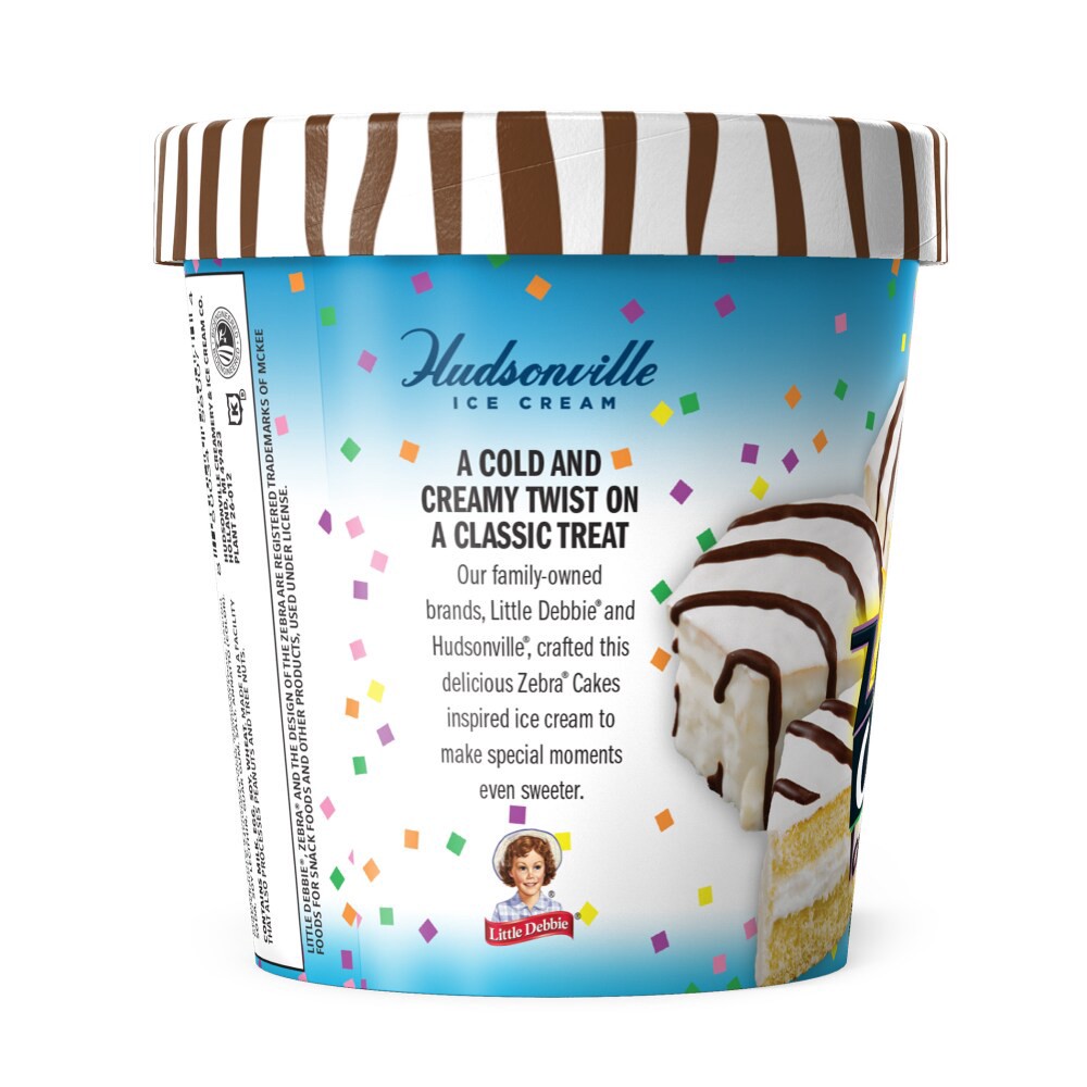 Little Debbie Zebra Cakes Ice Cream 1 pt 1 pint Shipt
